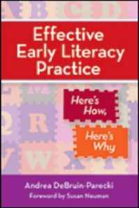 Effective Early Literacy Practice