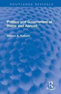 Politics and Government at Home and Abroad