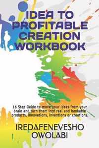 Idea to Profitable Creation Workbook