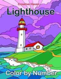 Creative Haven Lighthouse Color by Number