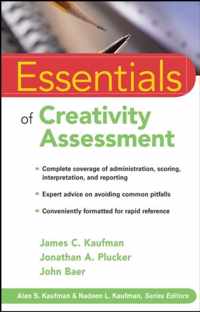 Essentials of Creativity Assessment