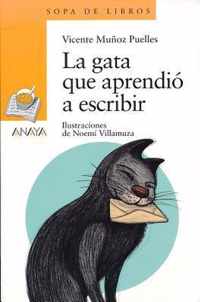 La gata que aprendio a escribir