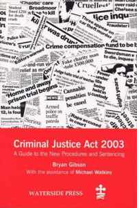 The Criminal Justice Act 2003