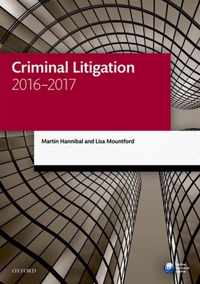 Criminal Litigation 2016-2017