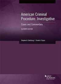 American Criminal Procedure, Investigative