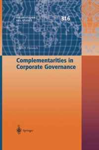 Complementarities in Corporate Governance