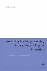 Analysing Teaching-Learning Interactions In Higher Education