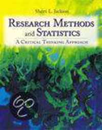 Research Methods And Statistics