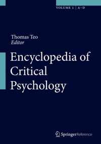 Encyclopedia of Critical Psychology