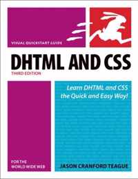 Dhtml And Css For The World Wide Web / Visual Quickstart Guide / Druk 3