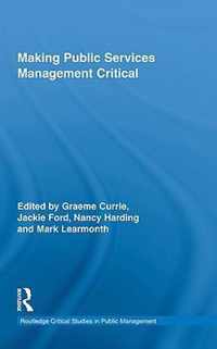 Making Public Services Management Critical