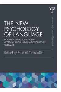 The New Psychology of Language