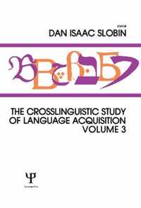 The Crosslinguistic Study of Language Acquisition