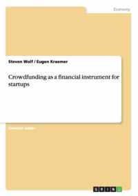 Crowdfunding as a financial instrument for startups