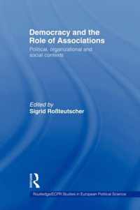 Democracy and the Role of Associations