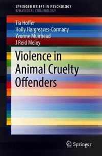 Violence in Animal Cruelty Offenders