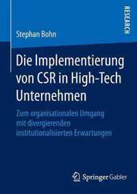 Die Implementierung Von Csr in High-Tech Unternehmen