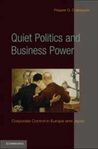 Quiet Politics and Business Power