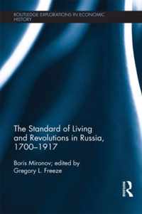 The Standard of Living and Revolutions in Imperial Russia, 1700-1917