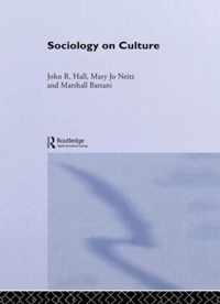 Sociology On Culture