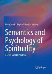 Semantics and Psychology of Spirituality