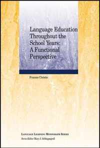 Language Education Throughout the School Years