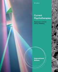 Current Psychotherapies