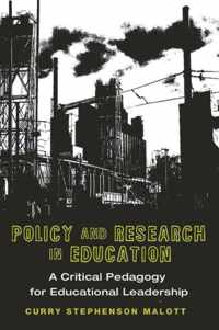 Policy and Research in Education