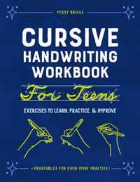 Cursive Handwriting Workbook for Teens