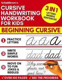 Cursive Handwriting Workbook for Kids