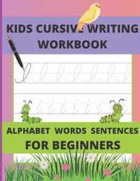 Kids Cursive Writing Workbook