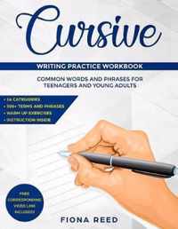 Cursive Writing Practice Workbook