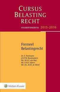 Studenteneditie cursus belastingrecht FBR 2015 studenteneditie 2015-2016