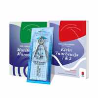 Vaarbewijs 1 en 2 - Marifonie & Marcom B - Boeken met Koersplotter en Kaartpasser (Portland Course Plotter Pack)