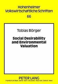 Social Desirability and Environmental Valuation