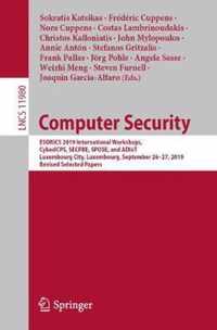 Computer Security: Esorics 2019 International Workshops, Cybericps, Secpre, Spose, and Adiot, Luxembourg City, Luxembourg, September 26-2
