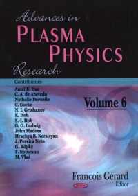 Advances in Plasma Physics Research