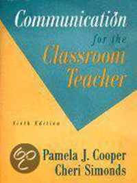 Communication for the Classroom Teacher