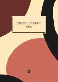 Structuurjunkie  -   Structuurjunkie notitieboek (oudroze)