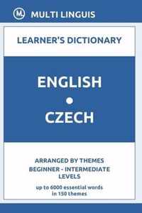 English-Czech Learner's Dictionary (Arranged by Themes, Beginner - Intermediate Levels)