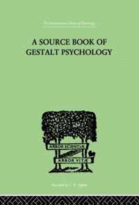 A Source Book Of Gestalt Psychology