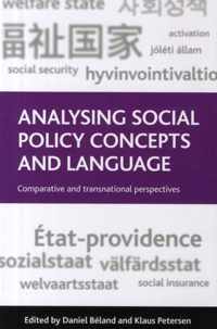 Analysing Social Policy Concepts & Langu