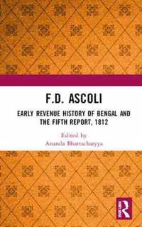 Early Revenue History of Bengal and the Fifth Report, 1812