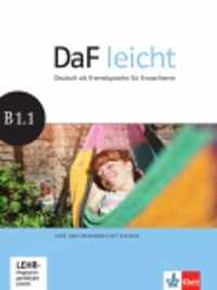 DaF leicht B1.1. Kurs- und Übungsbuch + DVD-ROM