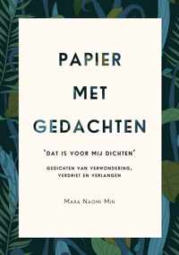 Papier met gedachten