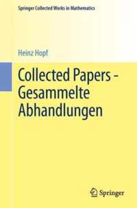 Collected Papers - Gesammelte Abhandlungen