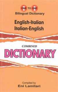 English-Italian & Italian-English One-to-One Dictionary