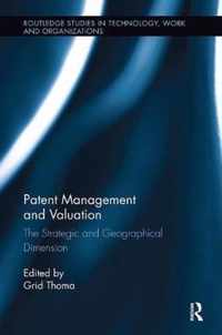 Patent Management and Valuation