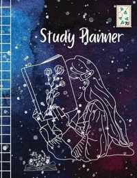 Study Planner: Undated daily organizer for every student