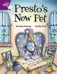 Rigby Star Independent Purple Reader 2 Presto'S New Pet